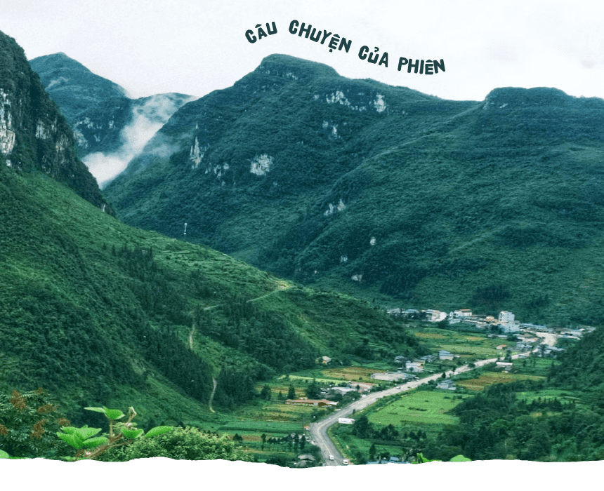 “Câu chuyện được bắt đầu từ khi Phiên đi qua một khu chợ phiên vùng cao, nơi những nông sản bản địa được bày bán san sát nhau, chúng mình dần cảm nhận được nét tản mạn trong hương vị bản sắc của khắp nơi trên đất nước quy tụ lại, hoà lẫn vào một không gian bình dị và gần gũi.”